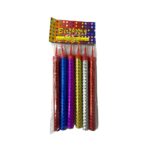 Birthday Candle (Anaar) Small 6Pcs