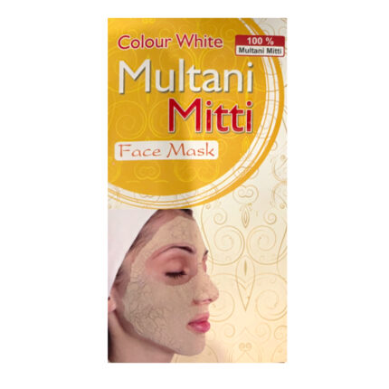 Colour White Multani Mitti Face Mask