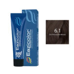 Eazicolor Permanent Hair Colour 6.1 Dark Natural Ash Blonde 60 Ml