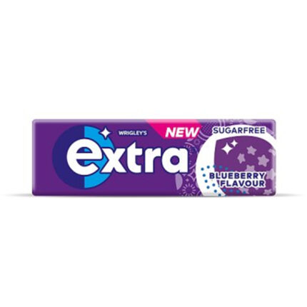 Extra Blueberry Sugar Free Bubble Gum 14G