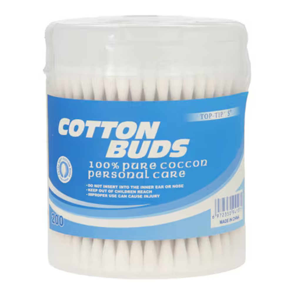 Fine Tips Cotton Buds Wooden 200Pcs Fine Tips Cotton Buds Wooden 200Pcs