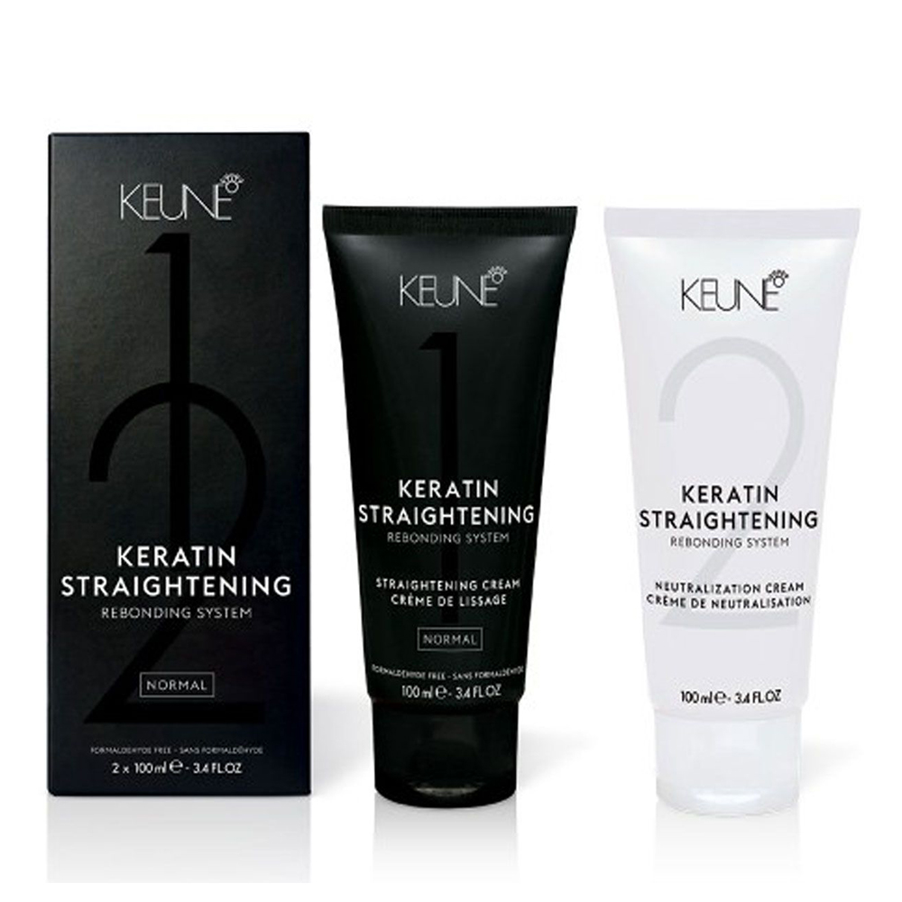 Keune Keratin Strightening Rebonding System Normal 100Ml X 2 Keune Keratin Strightening Rebonding System Normal 100Ml X 2