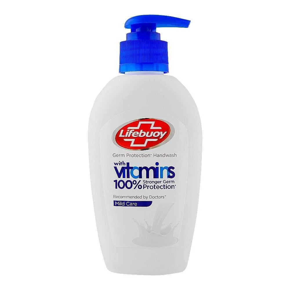 Lifebuoy Mild Care With Vitamin Hand Wash 200Ml Lifebuoy Mild Care With Vitamin Hand Wash 200Ml