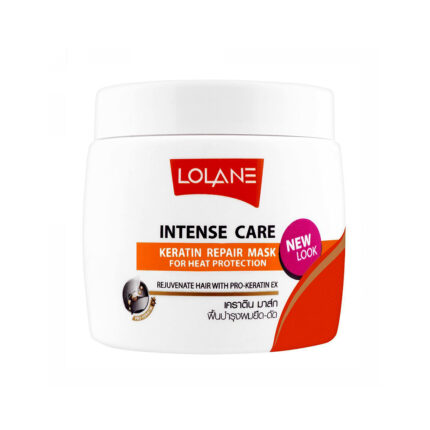 Lolane Intense Care Heat Protection Keratin Repair Hair Mask 200G