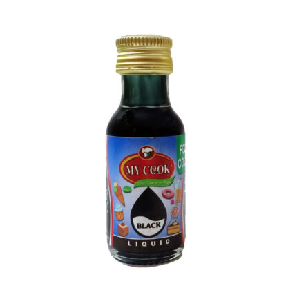 My Cook Black Food Color Liquid 28Ml