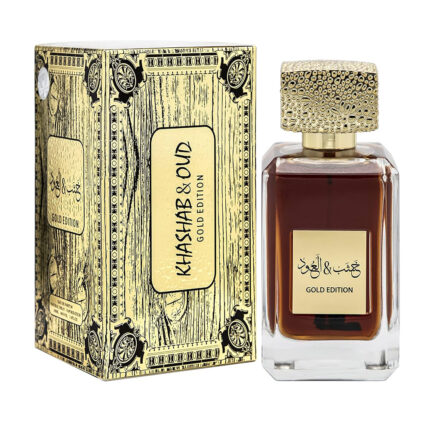 My Perfumes Khashab & Oud Gold Edition Eau De Parfum For Men 100Ml