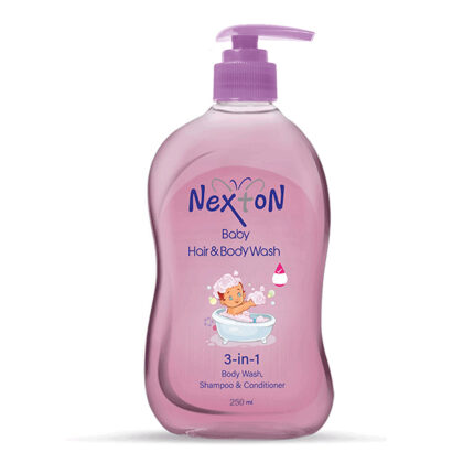 Nexton Baby Hair & Body Wash 3 In 1 250Ml