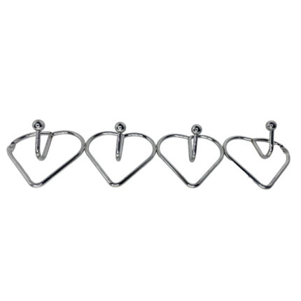 Stainless Steel Hanger Keli Heart 4P