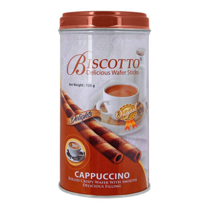Biscotto Cappuccino Wafer Sticks 125G