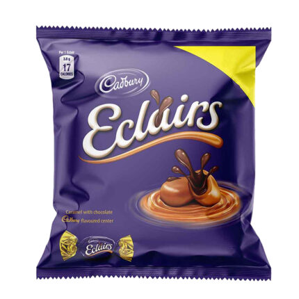 Cadbury Eclair Caramel With Chocolate Candy 165G