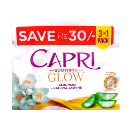Capri Soap Aloe Vera White 150G X 3