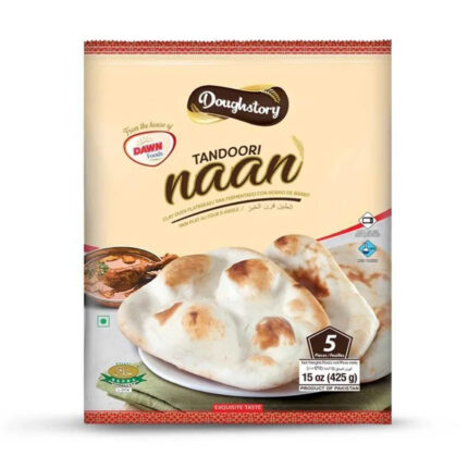 Dawn Doughstory Tandoori Naan 5-Pack 425G
