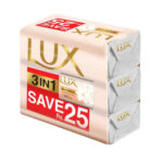 Lux Soap Velvel Glow 128Gx3