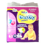 Me & My Diaper Medium No3 72Pcs