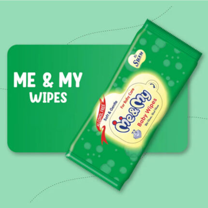 Me & My Wipes Green 72Pcs