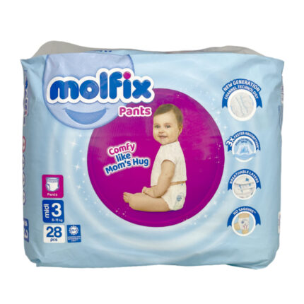 Molfix Pants Midi No3 28Pcs