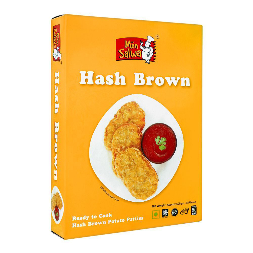 Monsalwa Hash Brown 8Pcs 600G Monsalwa Hash Brown 8Pcs 600G