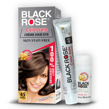 Black Rose Hair Color No 45 Black