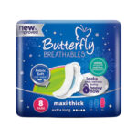 Butterfly Maxi Thick Extra Long 8Pcs
