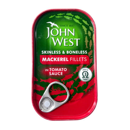 John West Mackerel Fillets In Tomato Sauce 125G