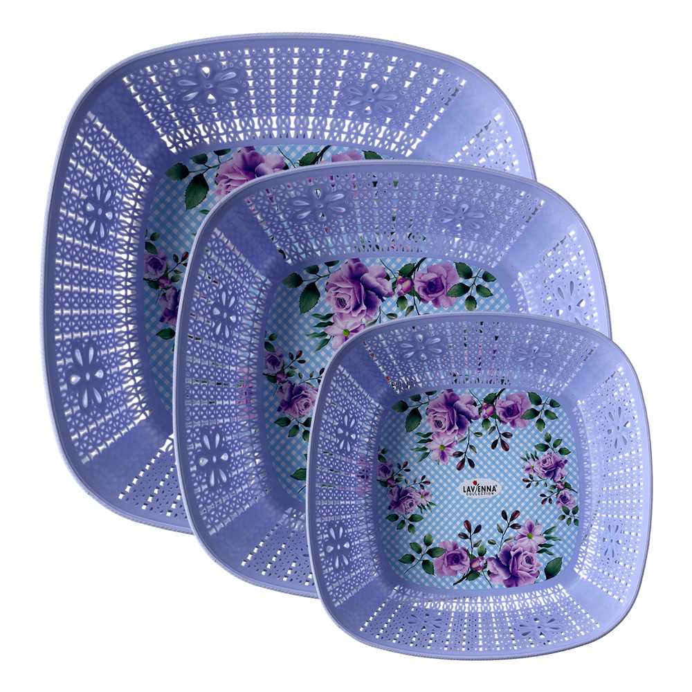 Lavenna Collection Fruit Basket Cherry 3Pcs Lavenna Collection Fruit Basket Cherry 3Pcs
