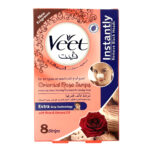 Veet Black Head Removal Strips Rose & Almond 8Pcs