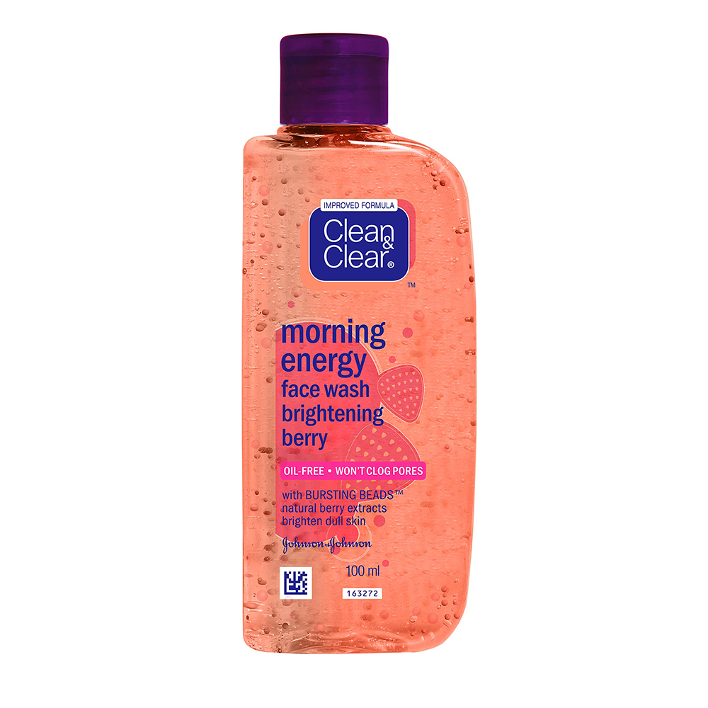 Clean & Clear Morning Energy Face Wash Brightening Berry 100Ml Clean & Clear Morning Energy Face Wash Brightening Berry 100Ml