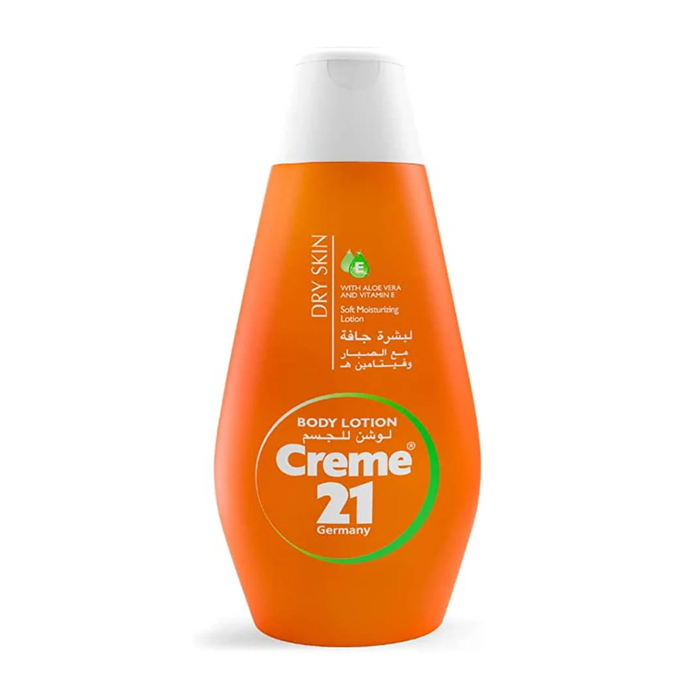 Creme 21 Body Lotion Dry Skin With Aloe Vera & Vitamin E 250Ml Creme 21 Body Lotion Dry Skin With Aloe Vera & Vitamin E 250Ml