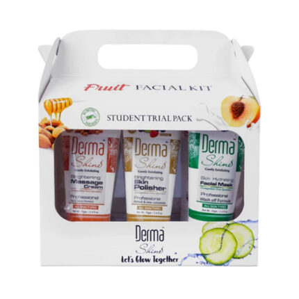 Derma Shiner Fruit Facial Kit 6Pcs
