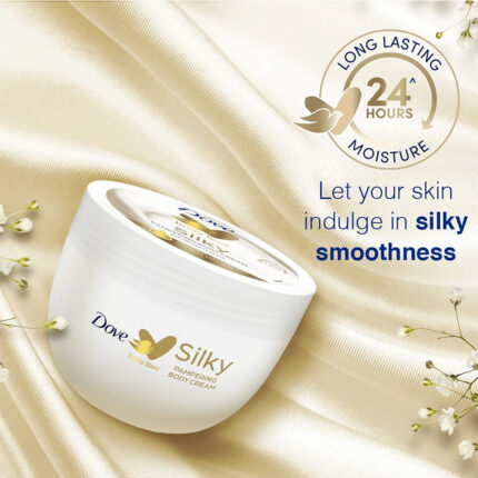 Dove Body Love Silky Pampering Body Cream For All Skin Types 300Ml