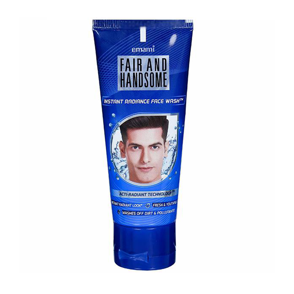 Emami Fair And Handsome Instant Radiance Face Wash 50G Emami Fair And Handsome Instant Radiance Face Wash 50G