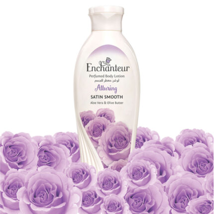 Enchanteur Alluring Moisture Silk Perfumed Body Lotion Aloe Vera & Olive Butter 250Ml