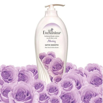 Enchanteur Alluring Moisture Silk Perfumed Body Lotion Aloe Vera & Olive Butter 500Ml