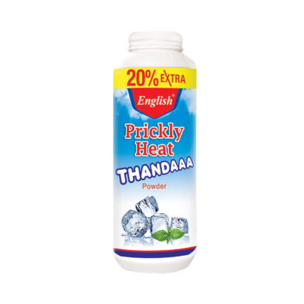English Prickly Heat Thanda Powder Small 110Gm