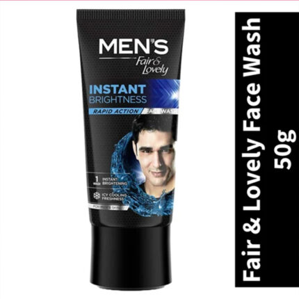 Fair & Lovely Mens Glow & Handsome Instant Brightness Face Wash 50G