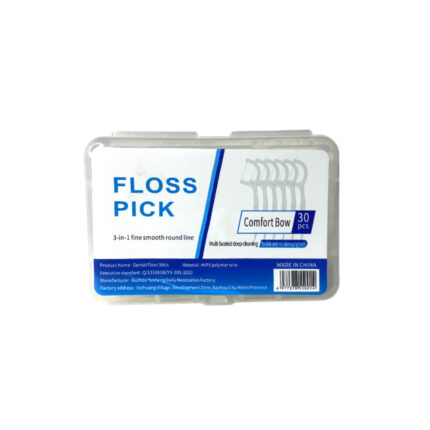 Floss Pick Confrt Bow 30Pcs