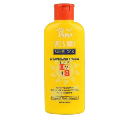 Lady Diana Face & Body Sunblock 200Ml