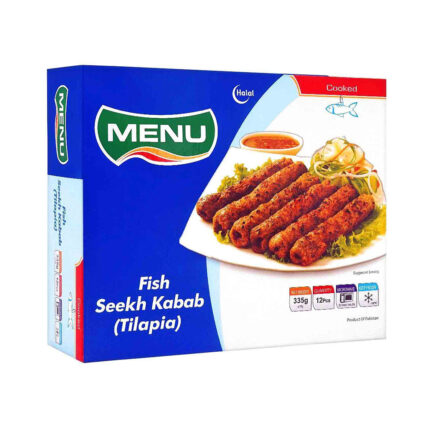Menu Fish Seekh Kabab 335G