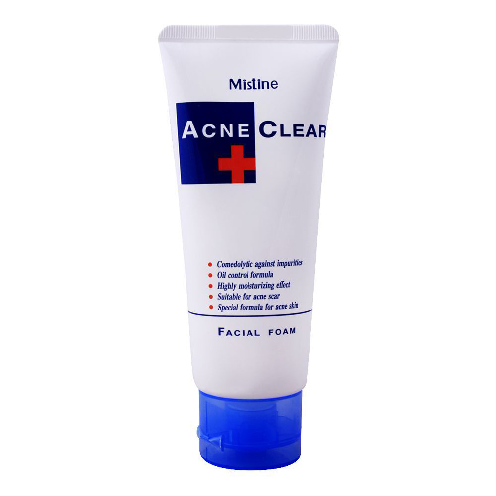 Mistine Acne Clear Facial Foam Face Wash 85G Mistine Acne Clear Facial Foam Face Wash 85G