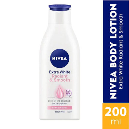 Nivea Extra White Radiant & Smooth Body Lotion 200Ml