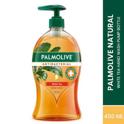 Palmolive Antibacterial White Tea Hand Wash 450Ml