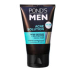 Ponds Men Acne Solution Oil Fighter Facial Foam Face Wash 100Ml