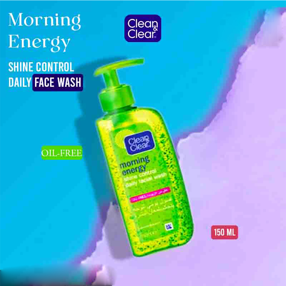 Clean & Clear Morning Energy Face Wash Lemongrass Pump 150Ml Clean & Clear Morning Energy Face Wash Lemongrass Pump 150Ml