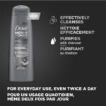 Dove Men +Care Shampoo Charcoal 355Ml