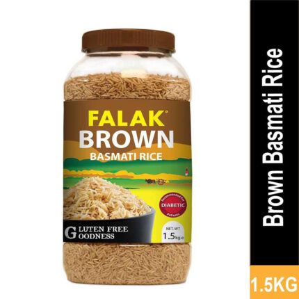 Falak Brown Basmati Rice 1.5Kg