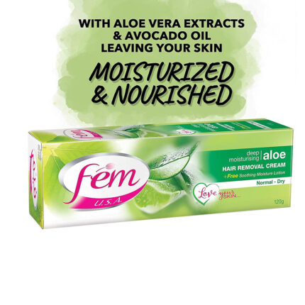 Fem Hair Removal Cream Aloe 120G