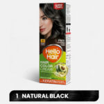 Golden Pearl Hello Hair Hair Colour Natural Black No.1