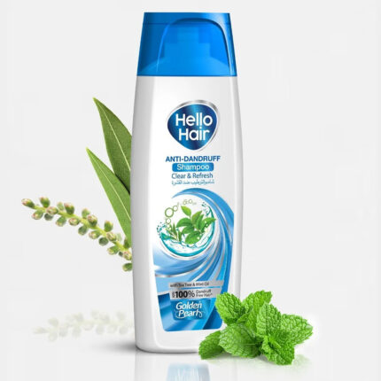 Golden Pearl Hello Hair Shampoo Anti Dandruff 360Ml