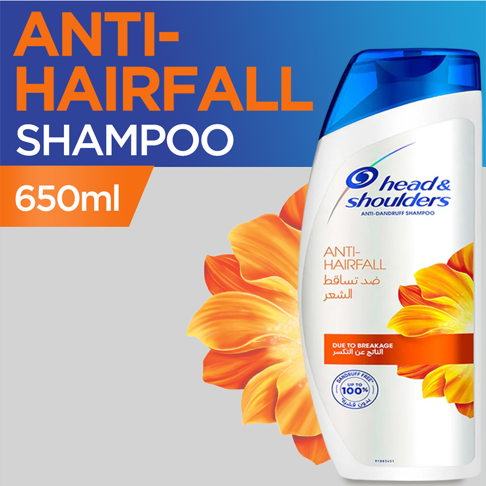 Head & Shoulder Anti-Hairfall Shampoo 650Ml Head & Shoulder Anti-Hairfall Shampoo 650Ml