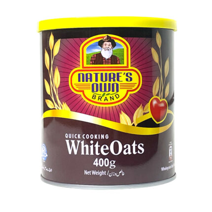 Natures Own White Oats Tin 400G